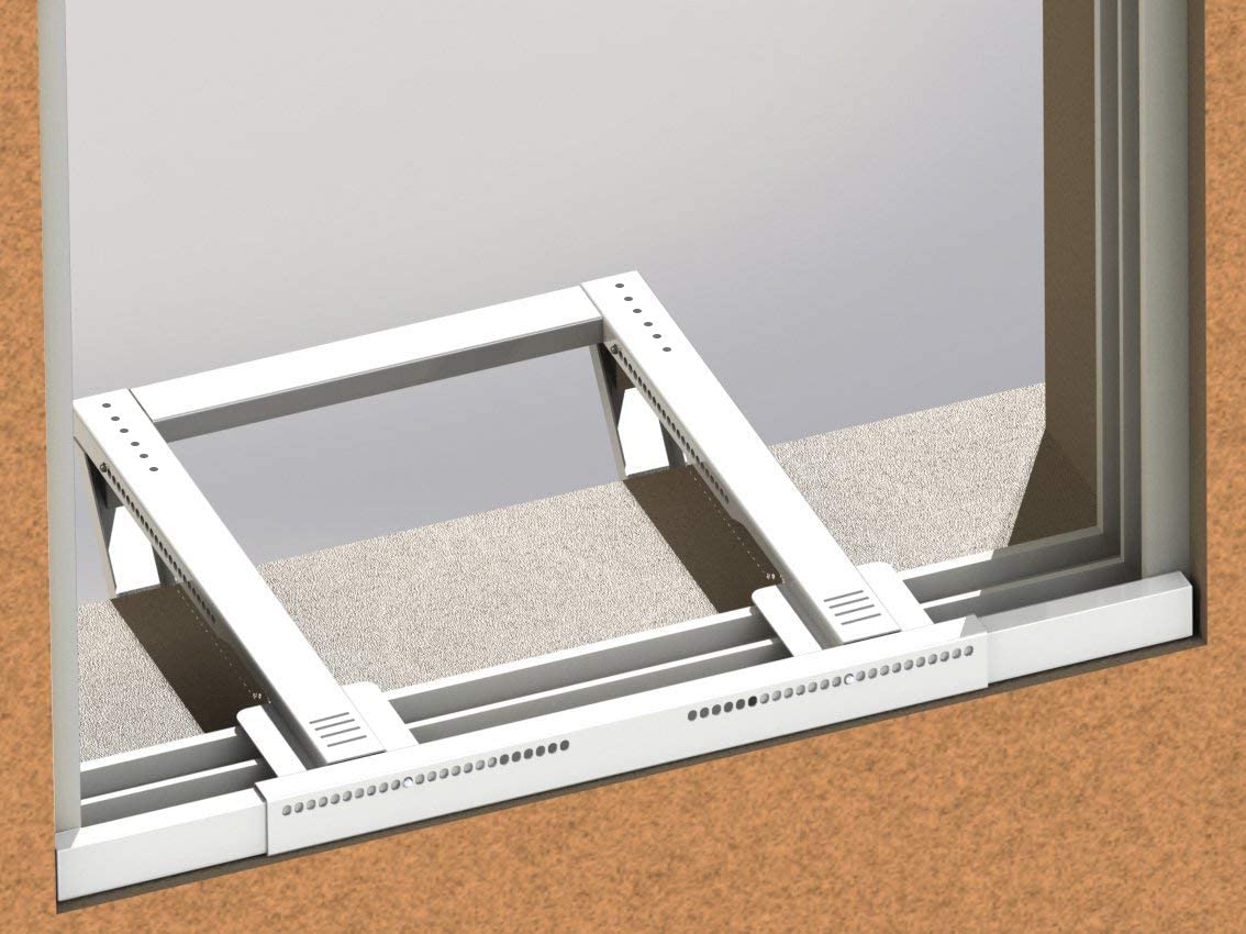 Universal Window Air Conditioner Support Bracket No Drilling,No Tools
