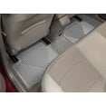 thumbnail image 1 of Weathertech Floor Mat W423GR All-Weather; Direct-Fit; Deeply Sculpted Channels; Gray; Thermoplastic Elastomer TPE; 2 Piece, 1 of 1