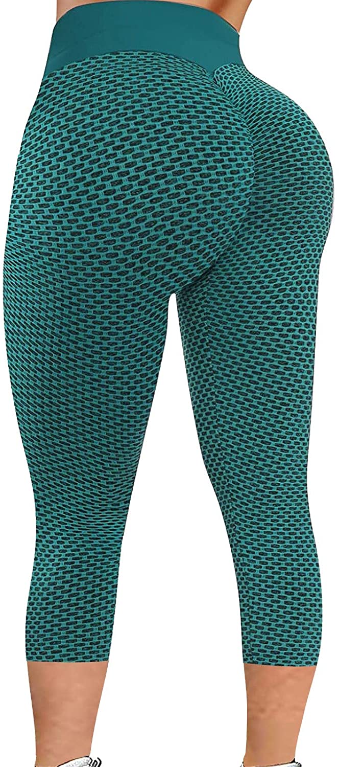 Yoga Compression Pants Honeycomb 