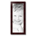 thumbnail image 2 of ArtToFrames 8x20 Inch Cherry Picture Frame, This Red Wood Poster Frame is Great for Your Art or Photos, Comes with Regular Glass (4089), 2 of 8