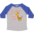 thumbnail image 3 of Inktastic My Great Uncle Loves me- cute giraffe Boys or Girls Toddler T-Shirt, 3 of 5