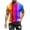 B, variant on APEXFWDT Men Big and Tall Rainbow T Shirts Crewneck Rainbow Graphic Short Sleeve Tees Casual 3D Printed Parade T-Shirt