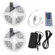 thumbnail image 2 of Tira de luces LED 12V 5050SMD RGB luces de cuerda que cambian de color con control remoto US 100-240V, 2 of 5