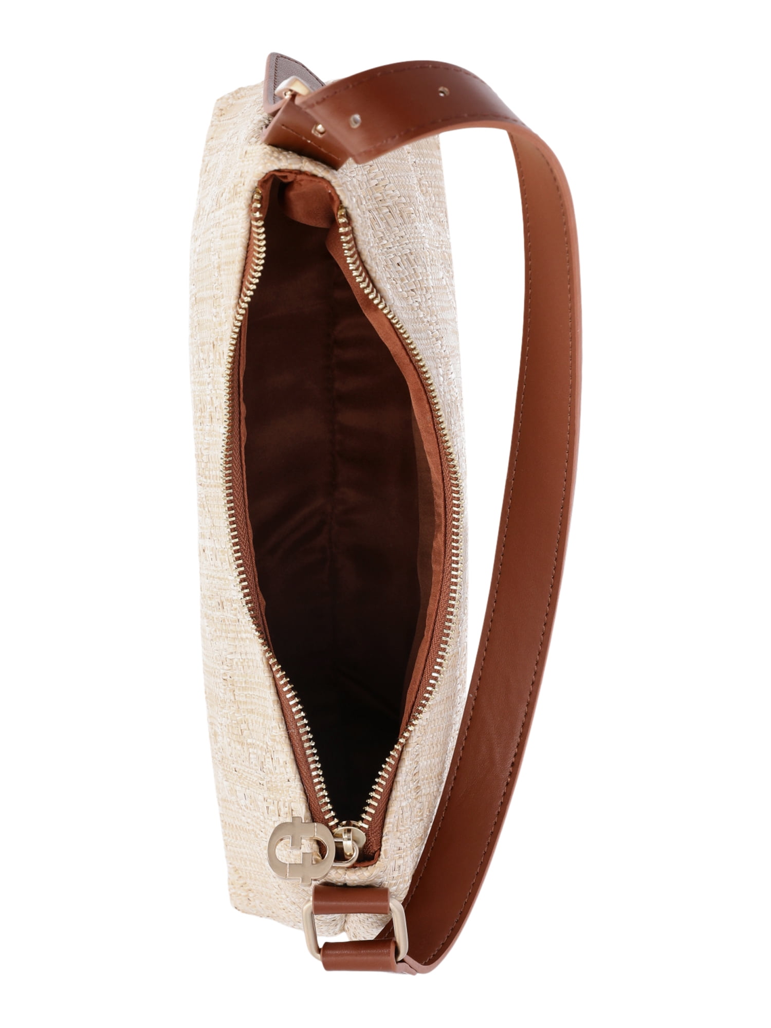 Time and Tru Women's Ashlyn Shoulder Handbag, Cognac