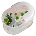 thumbnail image 1 of Household turtle feeding tank with climbing platform and sun drying platform, 1 of 4