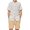 White & Khaki Stripe, variant on Arshiner Boy's 2 Piece Beach Outfit Short Sleeve Textured Button Down Shirt and Short Sets Summer Vacation Wear