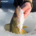 thumbnail image 2 of Ice Fishing Jigs, 20pcs Dancing Ice Fishing Jig Rubber Skirt Kit Winter Ice Fishing Lures Ice Fishing Lures and Jigs Walleye Ice Fishing Gear for Ice Jigging Panfish Crappie Panfish Pike, 4 Styles, 2 of 8