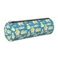 thumbnail image 1 of Disketp Cute Polar Bear Fishing Estuche Organizador de Lápices de Cuero, Estuche de Oficina con Cremallera para Bolígrafo y Lápiz, 1 of 6