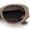 Beige - Brown, variant on Womens Oversized Oval Mod Luxury Fashion Plastic Sunglasses Beige - Brown