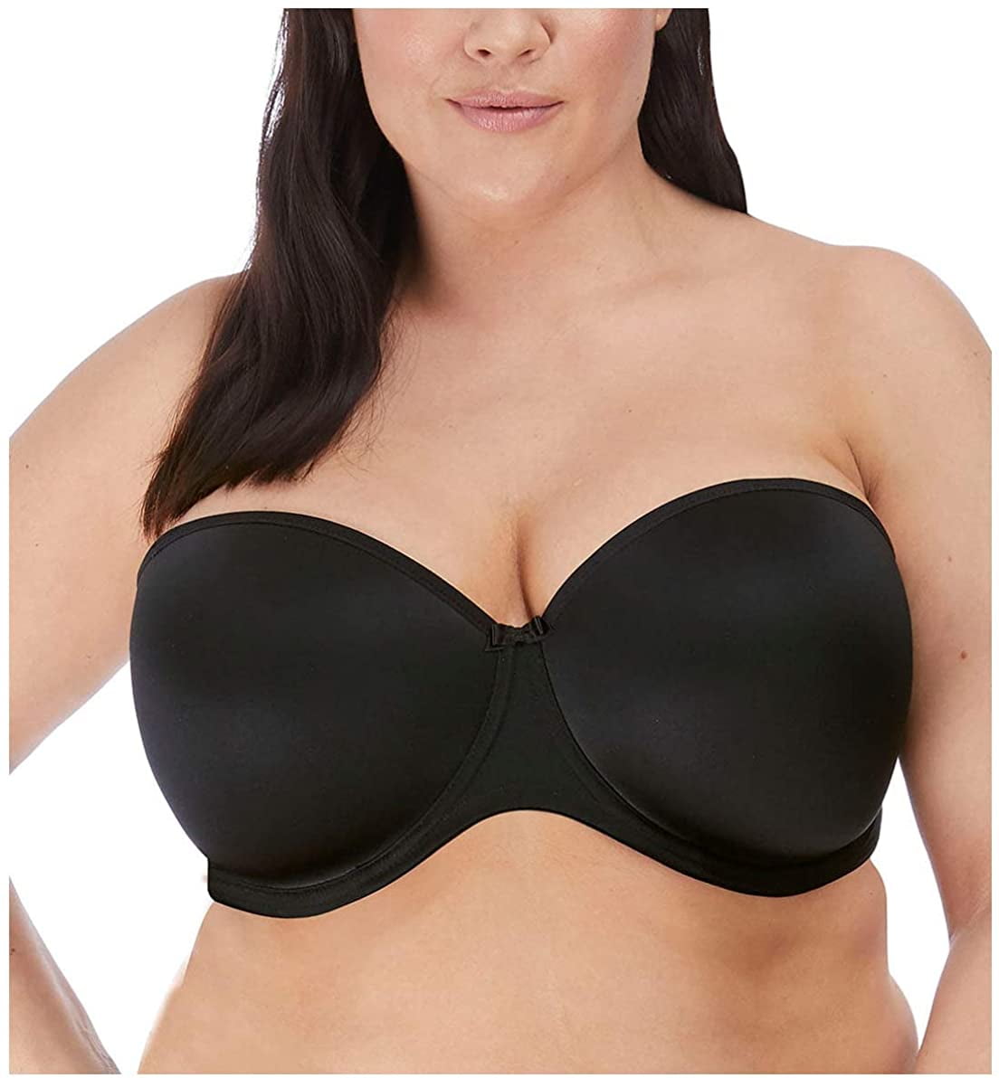 New ELOMI 4300 SAH Smooth Underwire Convertible Strapless Bra Size 44H