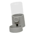 thumbnail image 1 of Alimentador automático para perros y gatos, jaula colgante, dispensador colgante, recipiente de alimentación para perros pequeños, medianos, conejos, Dispensador de agua gris, 1 of 8