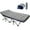 XL- Gray Cot (with Mattress), variant on MOPHOTO XXL Oversized 78"*32" Heavy Duty Outdoor Camping Cot with with Mattress, Portable Folding Bed for Adults 900 bls, Rollaway Guest Bed Sleeping Cot with Carry Bag