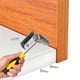 thumbnail image 3 of BRIGHTFUFU 1 juego de bisagras para puerta de vidrio de gabinete, bisagras de puerta sin marco, clip de vidrio para vitrina, abrazadera para gabinete de vinos, bisagra de puerta, 3 of 7