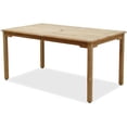 thumbnail image 2 of Amazonia Gloucester 6-Person Sling Patio Dining Set With Teak Table, 2 of 6