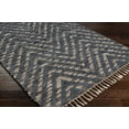 thumbnail image 3 of BoutiqueRugs Lambsburg Contemporary Area Rug - Blue, Charcoal, Dark Brown - 8' x 10', 3 of 9