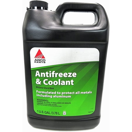 AGCO Antifreeze and Coolant Ethylene Glycol Base 1 Gallon, 79022729, Green