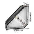 thumbnail image 3 of JHyouerji LED Solar Step Lights Waterproof Outdoor Stair Lights,Outdoor Decor Light for Yard Patio Garden Front Door Pathway Porch, 3 of 8