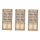 thumbnail image 1 of Puerta hueca exterior de madera en miniatura para decoración de jardín, sin pintar, para muebles A, 1 of 9