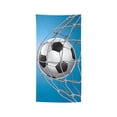 thumbnail image 2 of Soccer Beach Towel Microfiber Quick Dry Oversized Sand Free Pool Towel for Ki-ds Adults Soccer Fan Gift 55x28 Inch, 2 of 6