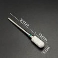 thumbnail image 1 of Broca de carburo de cerámica para uñas, fresa giratoria, cortador de uñas, máquina de taladro eléctrico para herramientas de manicura y pedicura, 1 of 5