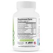 eXplicit Supplements ImmuniDay Daily Defender - with Elderberry, Vitamin D3, Zinc, Garlic Bulb, Echinacea & Vitamin C