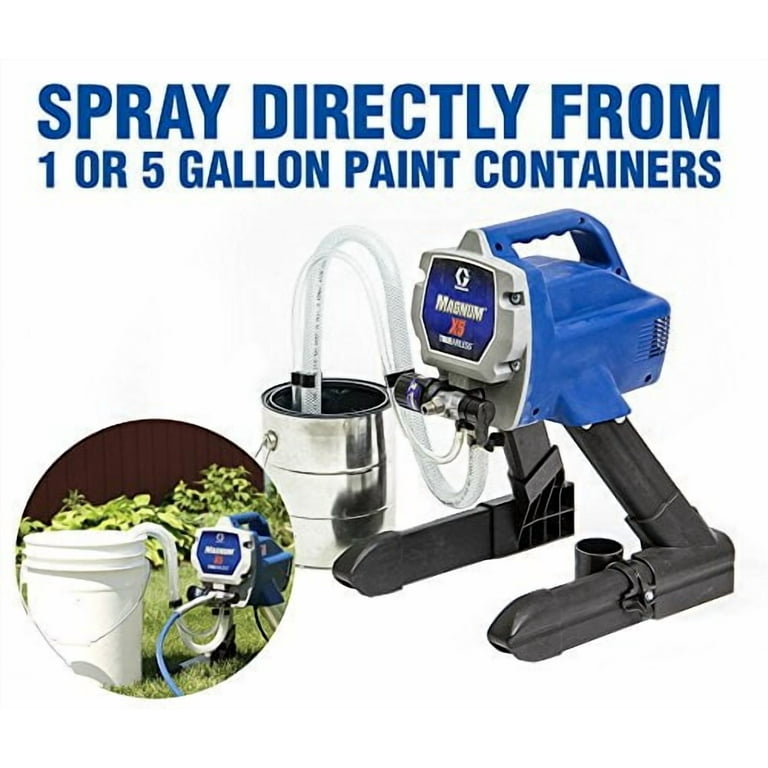 Graco Magnum X5 Stand Airless Paint Sprayer, Blue DIY Project - Main Image