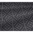 thumbnail image 5 of oneOone Viscose Jersey Fabric Ethnic Geometric Flame Stitch Decor Fabric Printed BTY 60 Inch Wide, 5 of 5
