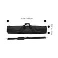thumbnail image 2 of SEWCHICS Lot de 1 Sac de Transport Cylindrique Noir pour Trépied Portable et Résistant aux Rayures pour Vloggers 18 Po, 2 of 7