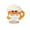 Orange - 8CM, variant on Forestwhale 3" Positive Mug Emotional Support Crochet Doll Cute Crochet Partner Toy with Positive Card Cheer Up Great Gifts for Birthday Graduation