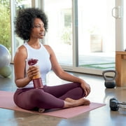 Ninja Blast Portable Personal 18 Oz Blender w/ Leak Proof & Easy Sip Lid, Rechargeable Base, BC151CR Cranberry Red