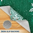 thumbnail image 6 of Christmas 2x6 Area Rug, Snowflake Christmas Rugs for Living Room Washable, Bedroom Throw Rugs Non Slip, Soft Low Pile Floor Carpet for Kitchen Dining Room Christmas Decorations, 6 of 9