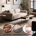 thumbnail image 5 of 4 PCS White Round Rubber Chair Leg Caps Tips, Vinyl Rubber End Kits, Soft Touch Table Feet Cover, Anti Slip Floor Protector, (22mm), 5 of 5