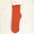 thumbnail image 4 of Eoperou 1 Pair Women Summer Socks Thin Anti-slip Solid Color High Elasticity Soft Sweat Absorption Breathable Yoga Summer Mid Tube Socks Women Footwear, 4 of 8