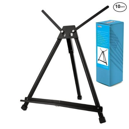 10PK US Art Supply Table Top Aluminum Artist & Display Easel (Large Double Arm)