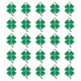 thumbnail image 1 of 25pcs Charms Pendants Jewelries Chic DIY Four Leaf Clover Pendants, 1 of 2