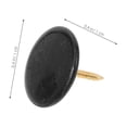 thumbnail image 2 of unbranded Alfileres Redondos Negros Para Carteles Decorativos Y Resistentes, 2 of 7