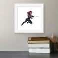 thumbnail image 2 of Gallery Pops Marvel Comics Avengers - Black Widow Wall Art, White Framed Version, 12" x 12", 2 of 5