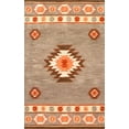 thumbnail image 2 of nuLOOM Shyla Abstract Wool Area Rug, 5' x 8', Sage, 2 of 2