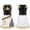 Black, white, gold, variant on 2026 New Halloween Popular Singers Idol Cosplay Costume, Stage Role Play Jumpsuit Full Set Costume, Cosplay Set Include Dress, Halloween Outfits for 3-14 Years, 110(3-4 Years)
