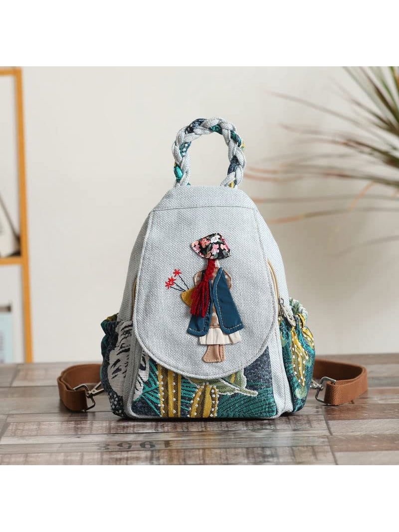 YIMOYICAI Backpack Purse for Women Girl display picture 1