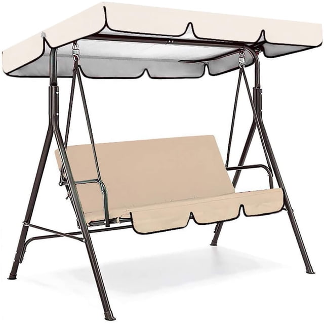 Cojín tapizado, cojín para columpio Hollywood, cojín para respaldo tipo loft disponible, funda de repuesto, columpio de jardín, banco para columpio, funda para cojín de asiento para columpio, funda