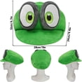 thumbnail image 3 of 24 Mario Bros Luigi Cappy Hat Bowser Jr. Iggy Koopa Troopa Diddy Kong Plush Toys Princess Toadette Dry Bones Peluche Doll, 3 of 5