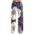 thumbnail image 4 of PEXLYCLU Boho Pants, Hippie Clothes for Women, Parachute Pants Woman, Boho Pants for Women - Hippie Harem Pants Women - Womens Yoga Pants – Comfy Bohemian Flowy Hippie Clothes, Royal Blue XXL, 4 of 5
