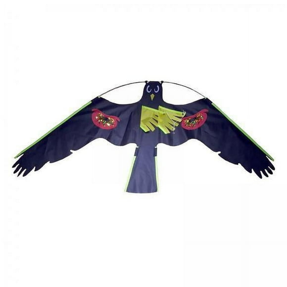 GROWTH TANK 2x Realistic Flying Kite Bird Scarecrow Pigeon Decoy with Reflective Eye Garden