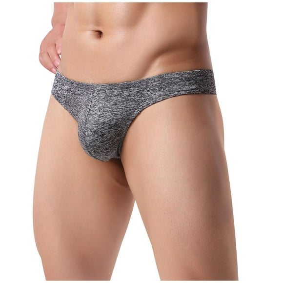 Posijego Bikini Briefs for Men Low Rise Underwear Lightweight Comfortable Breathable Soft Underpants for Men