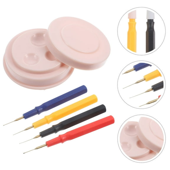 MEIBUTYUP Watch Oiler Kit with Lubricant Pen, Precision Watch Repair Tool Set, Assorted Colors for Maintenance and Care