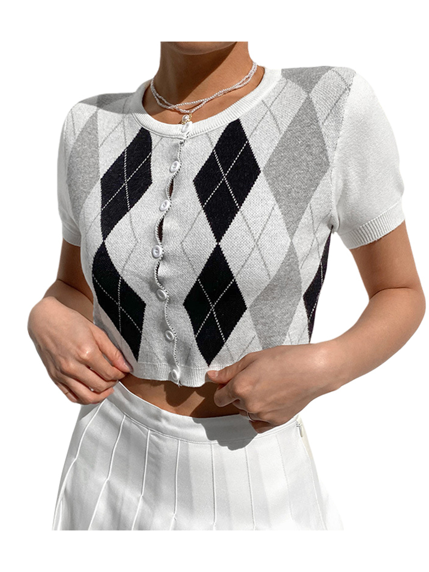 Listenwind Women's Diamond Plaid 