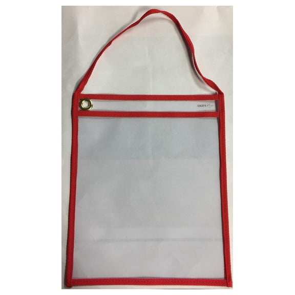 Work Order Holder for Repair or Job Tickets - Red - 11" x 13" - 25 Qty.