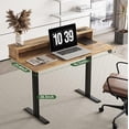thumbnail image 3 of 45" 2 Drawers Adjustable Height Desk Office Electric Standing Desk, 3 of 4