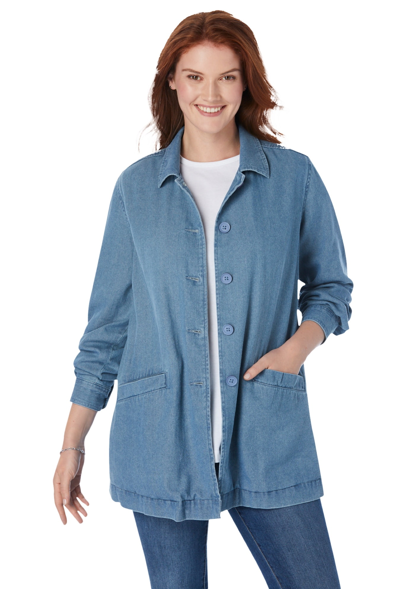 Plus size denim jacket 4x Clearance
